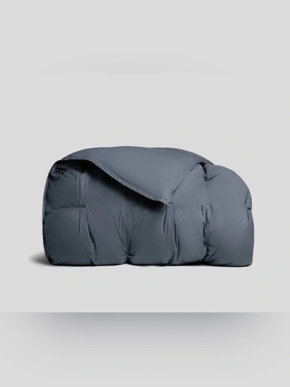 Parachute Organic Cotton Puff Comforter in Dusk. King/cal king